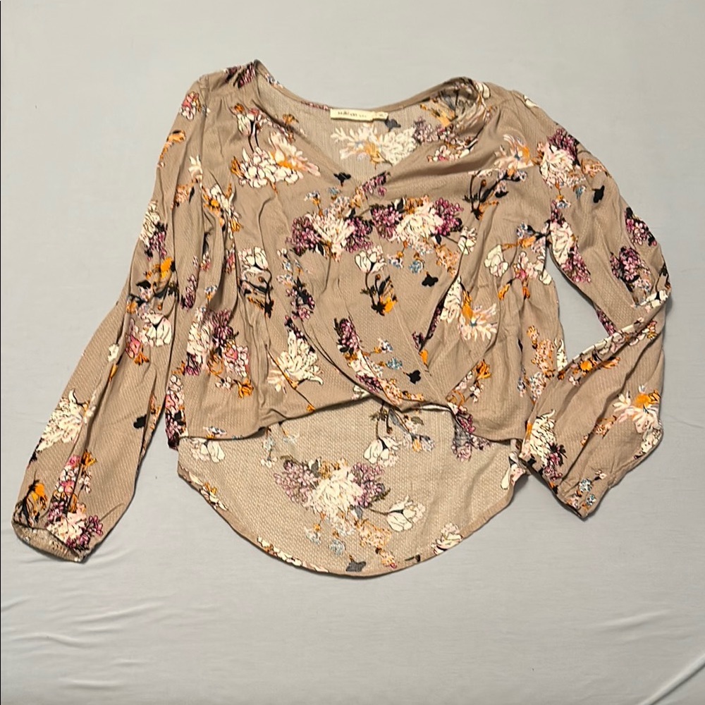 Floral Print Women's Top
